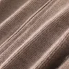 Zipper stripe 100% Merino wool Fall/winter Cashmere sweater Women's o neck cardigan warm bottom knit shirt top 4