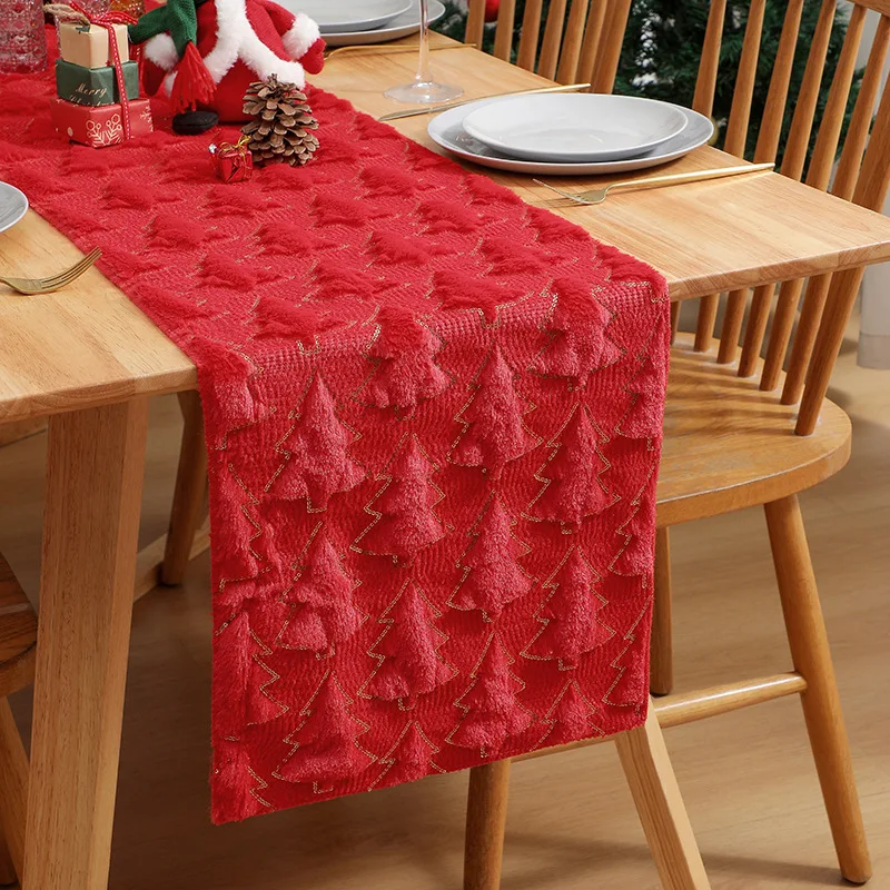 Christmas White Table Runner 3