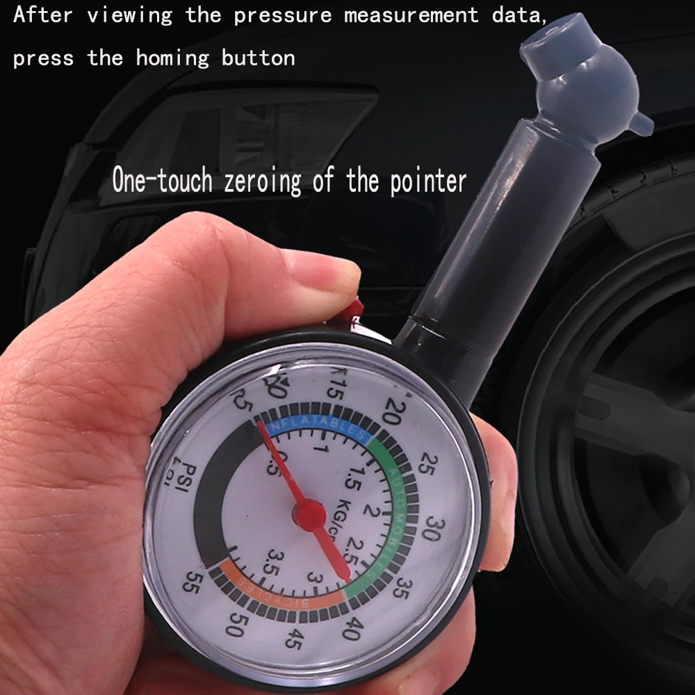 Car Tire Pressure Monitor Gauge for Car Auto Motorcycle Truck Bike