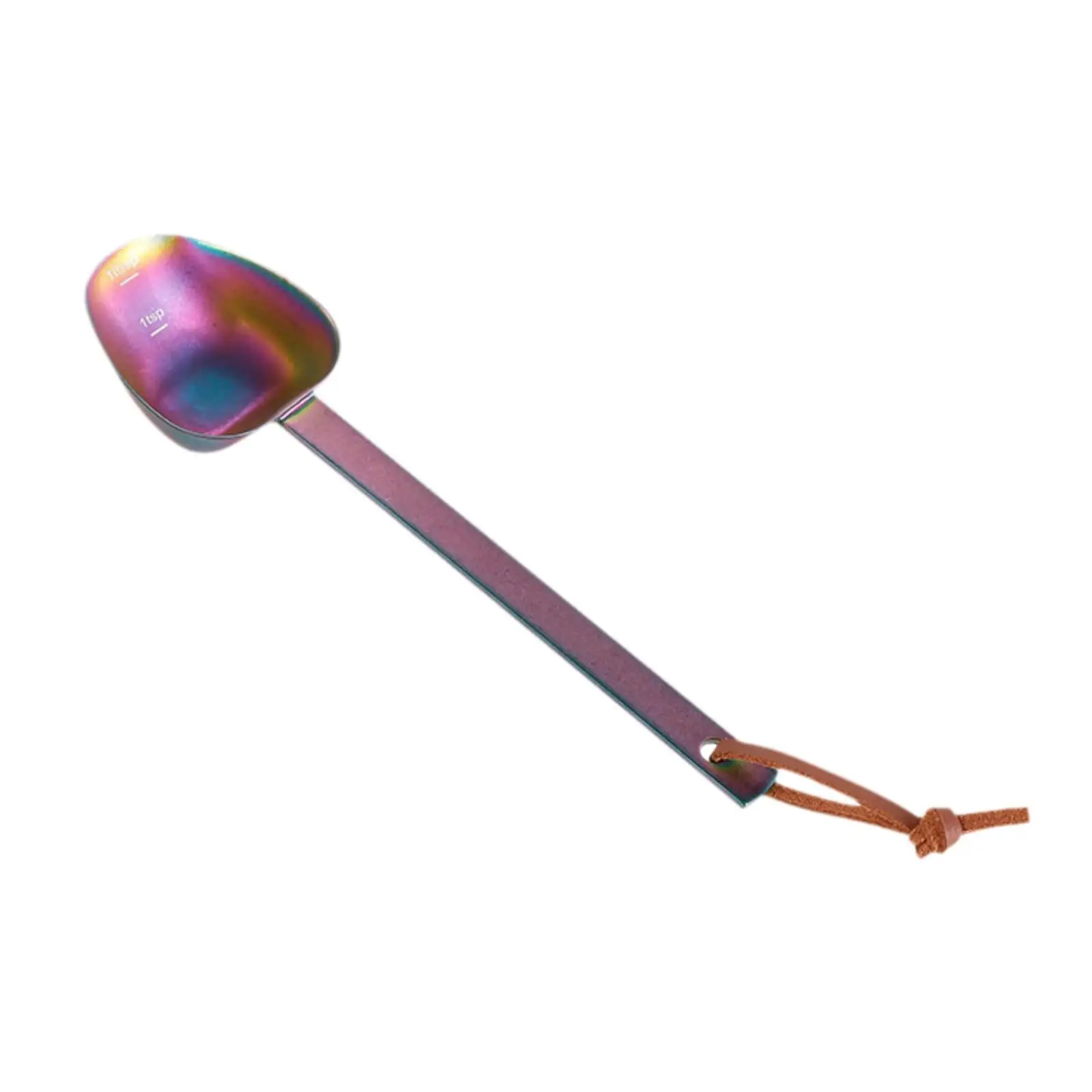 Coffee Bean Spoon Triangular Head Stirring Spoon Measuring Scoop for Baking Ingredients Seasoning Ground Coffee Kitchen Supplies