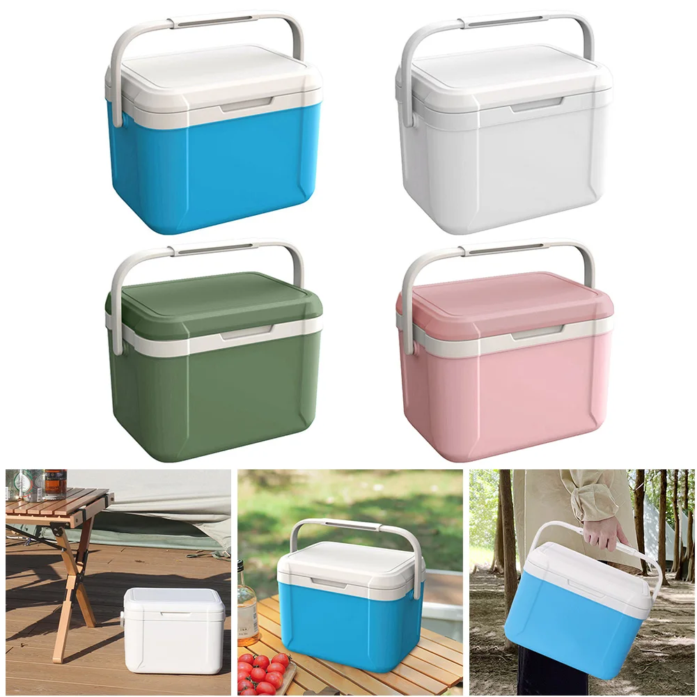 5L Cooler Box Portable Thermal Incubator Refrigerator Car Ice Chest Picnic Lunch Box Outdoor BBQ Camping Fishing Ice Case