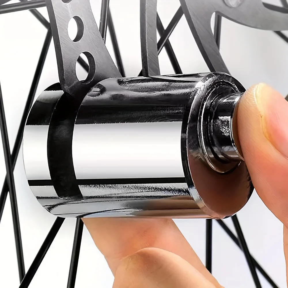 Mountain Bike Iron Disc Brake Lock for Bicycles and Motorcycles, Anti-Theft Waterproof Wheel Lock with Dual Keys
