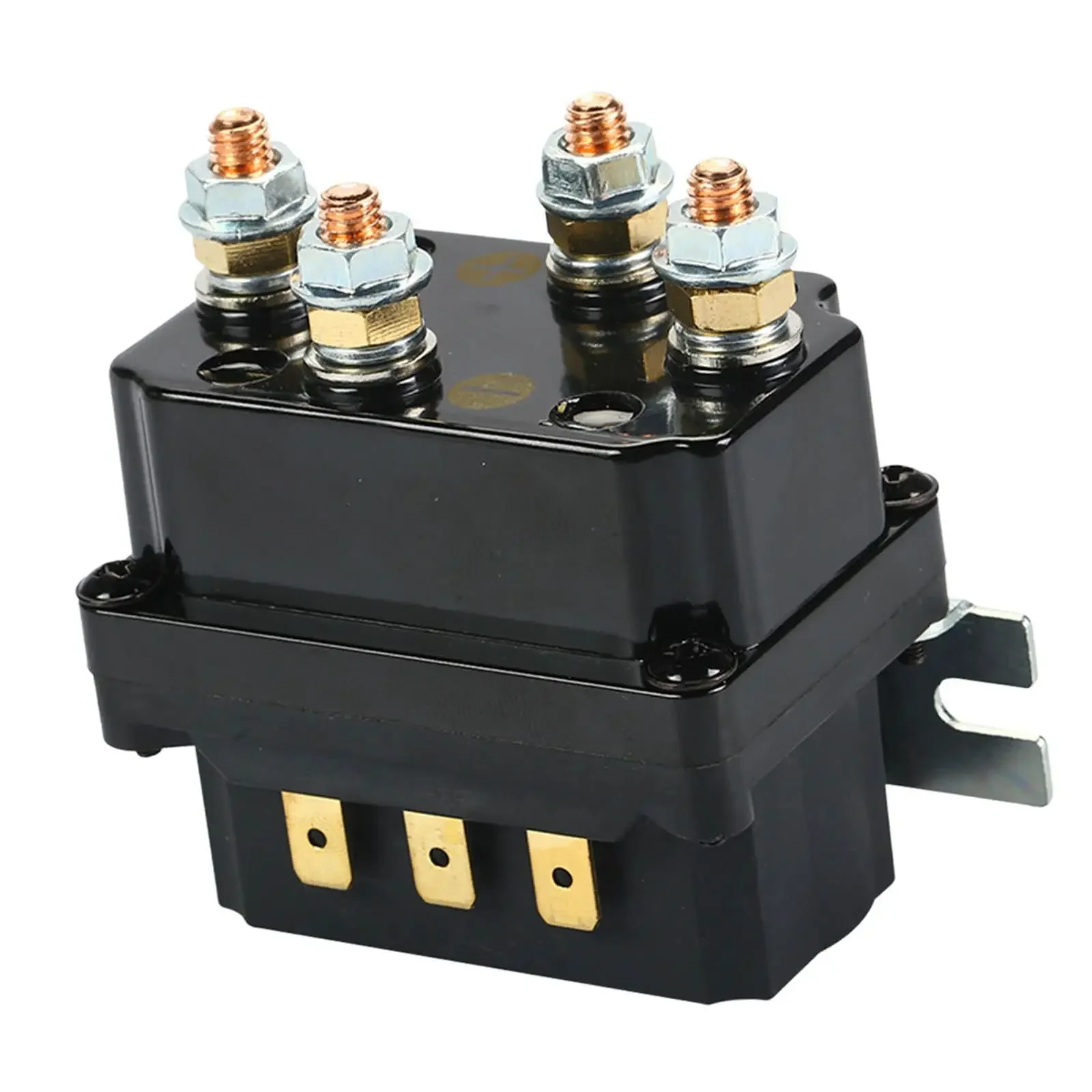 Winch Solenoid Relay 12V 250A Replacement Universal Spare Parts Winch Solenoid Relay Contactor for ATV SUV Premium Durable