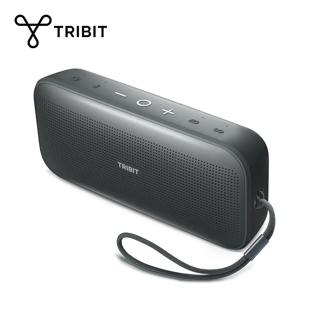 Tribit StormBox Flow Portable Speaker 25W Power With Deep Bass IP67 Waterproof for Outdoor Camping Hiking