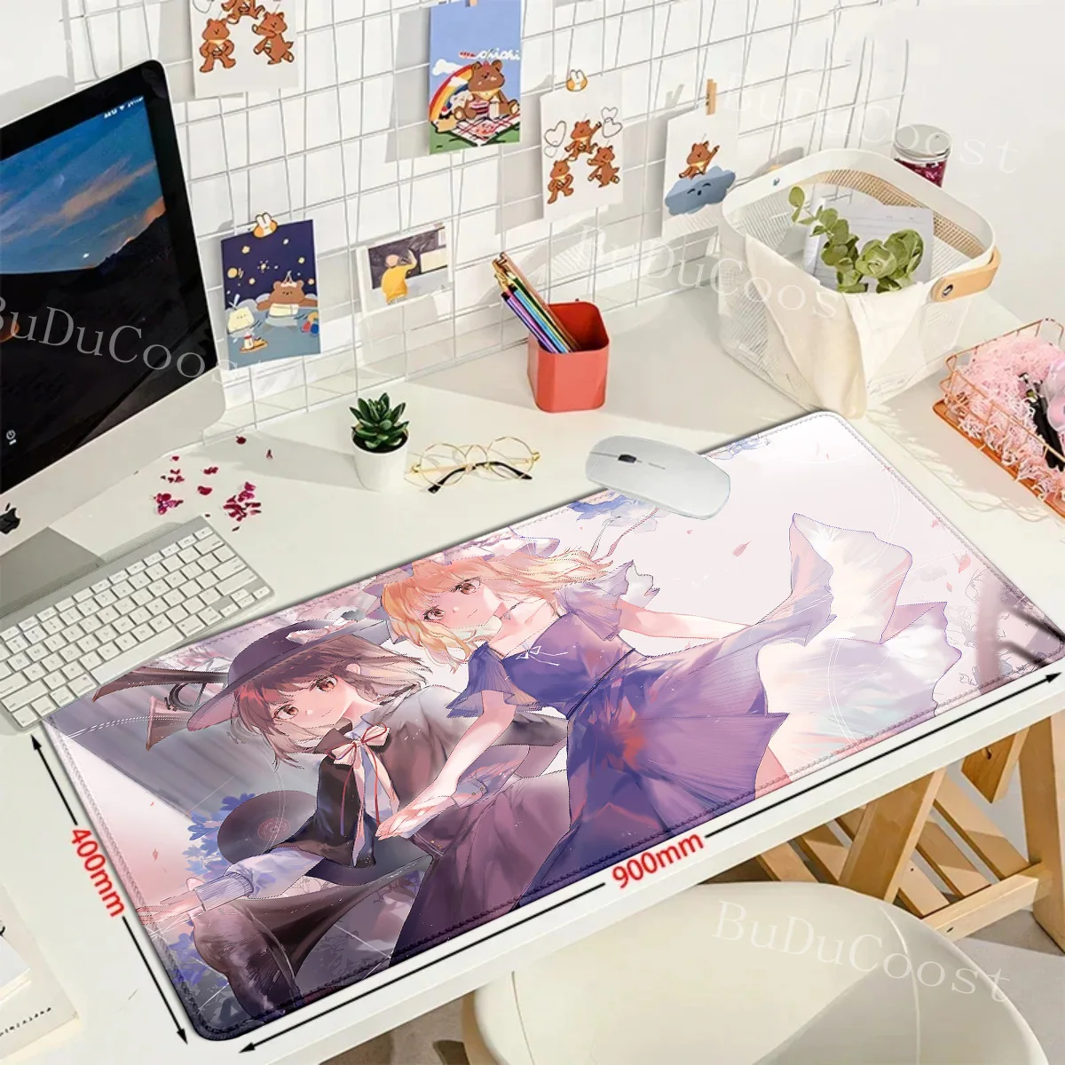 Anime Touhou Projekt Mouse pad große Spiele Teclado Mauspad Lock edge verdickt Computer Tastatur Tisch Schreibtisch matte коврик для мыши – Detail 6