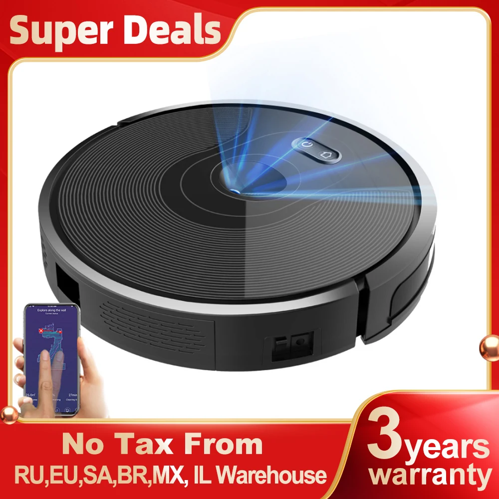 ABIR X6 Robot Vacuum Cleaner with Smart Navigation