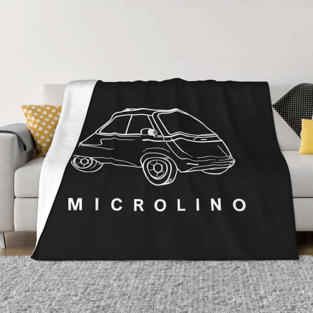 Microlino Bubble Car Una Coperta In Micro Pile Ultra Morbida
