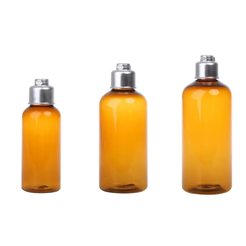 

1Pc 100/200/300ml Cosmetics Empty Refillable Bottles Cream Shampoo Lotion Drop Shipping