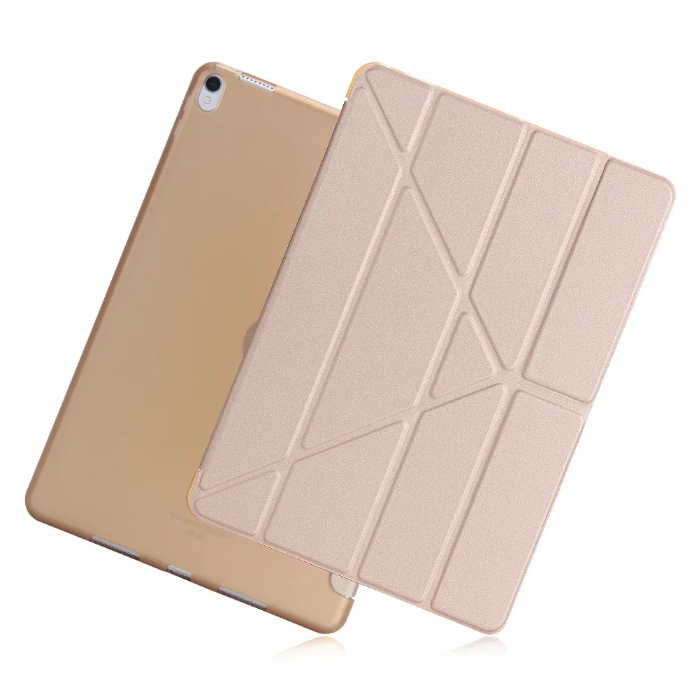 Enhanced Tri-Fold Silicone Tablet Cover