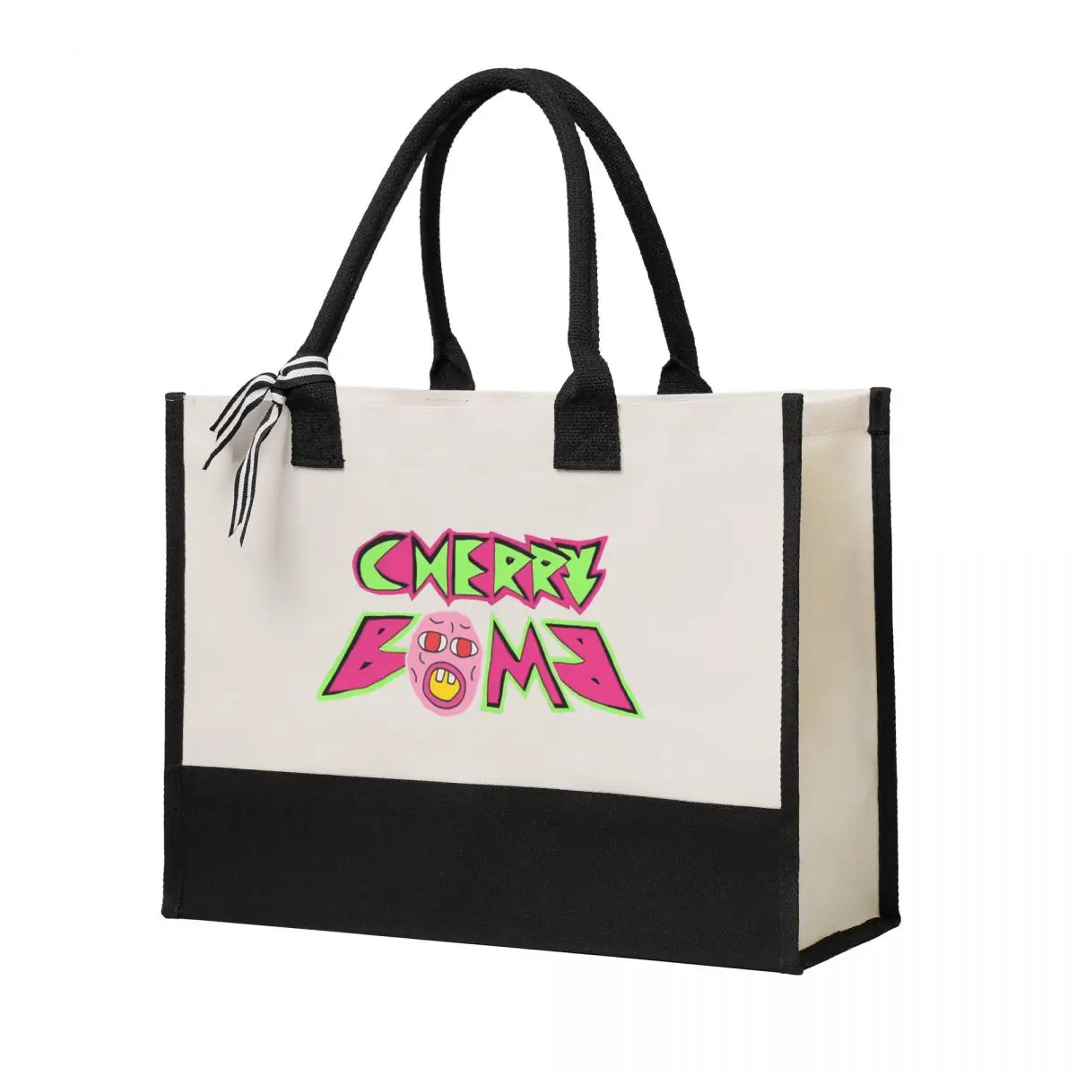 

Cherry Bomb Canvas Bag Shopping Bag Wedding Decoration Travel Wedding Bag best wedding gift