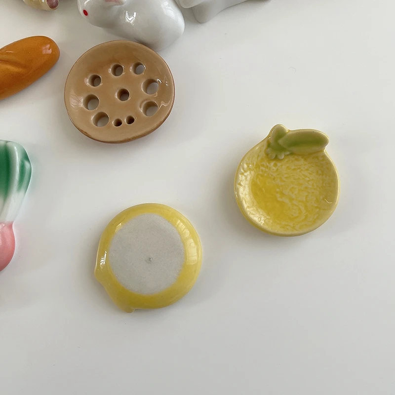 Description Picture 6 of itemCeramic Chopsticks Holder Stand Peanut Cute Spoon Fork Rest Lucky Japanese Fine Design Chopstick Rack Pillow Kitchen Tableware