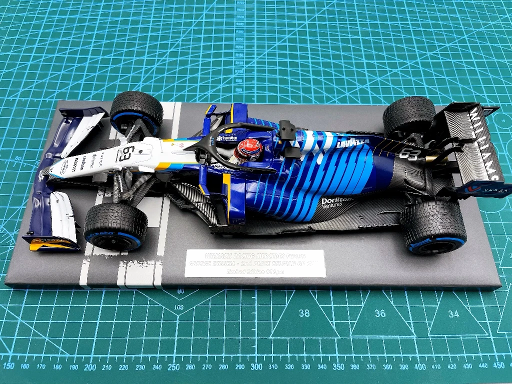 

Minichamps 1:18 F1 FW43B 2021 Russell Belgium Runner-up Simulation Limited Edition Resin Metal Static Car Model Toy Gift