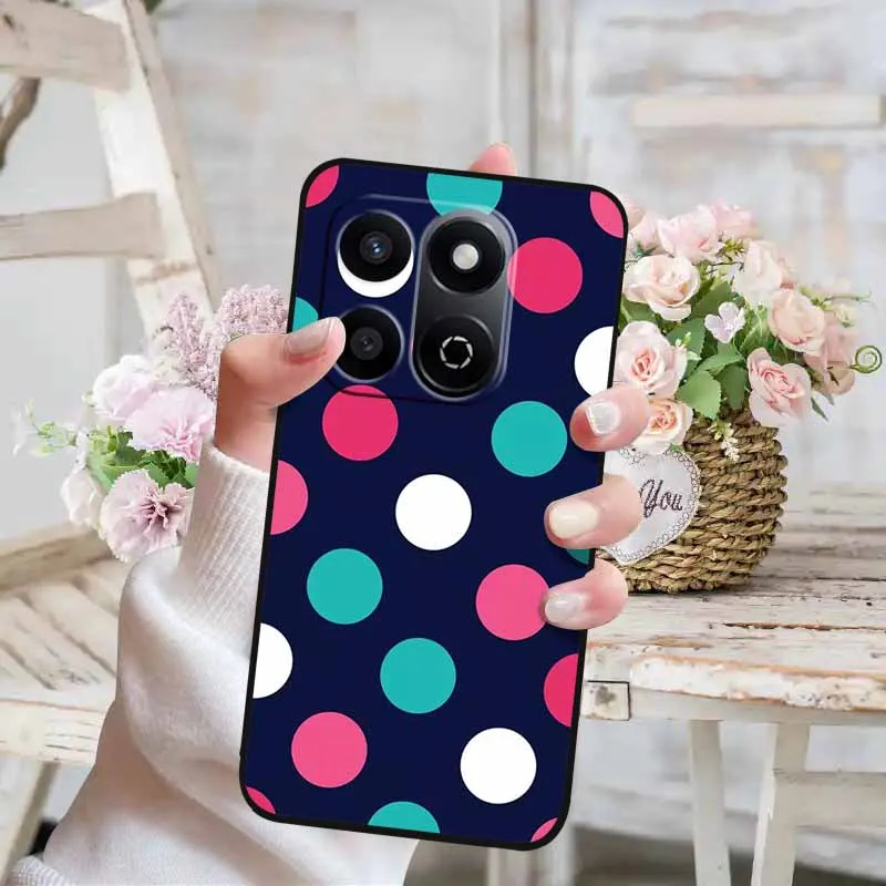 Cute Cat Design Soft Silicone Phone Case - Lovely Painted TPU Back Cover