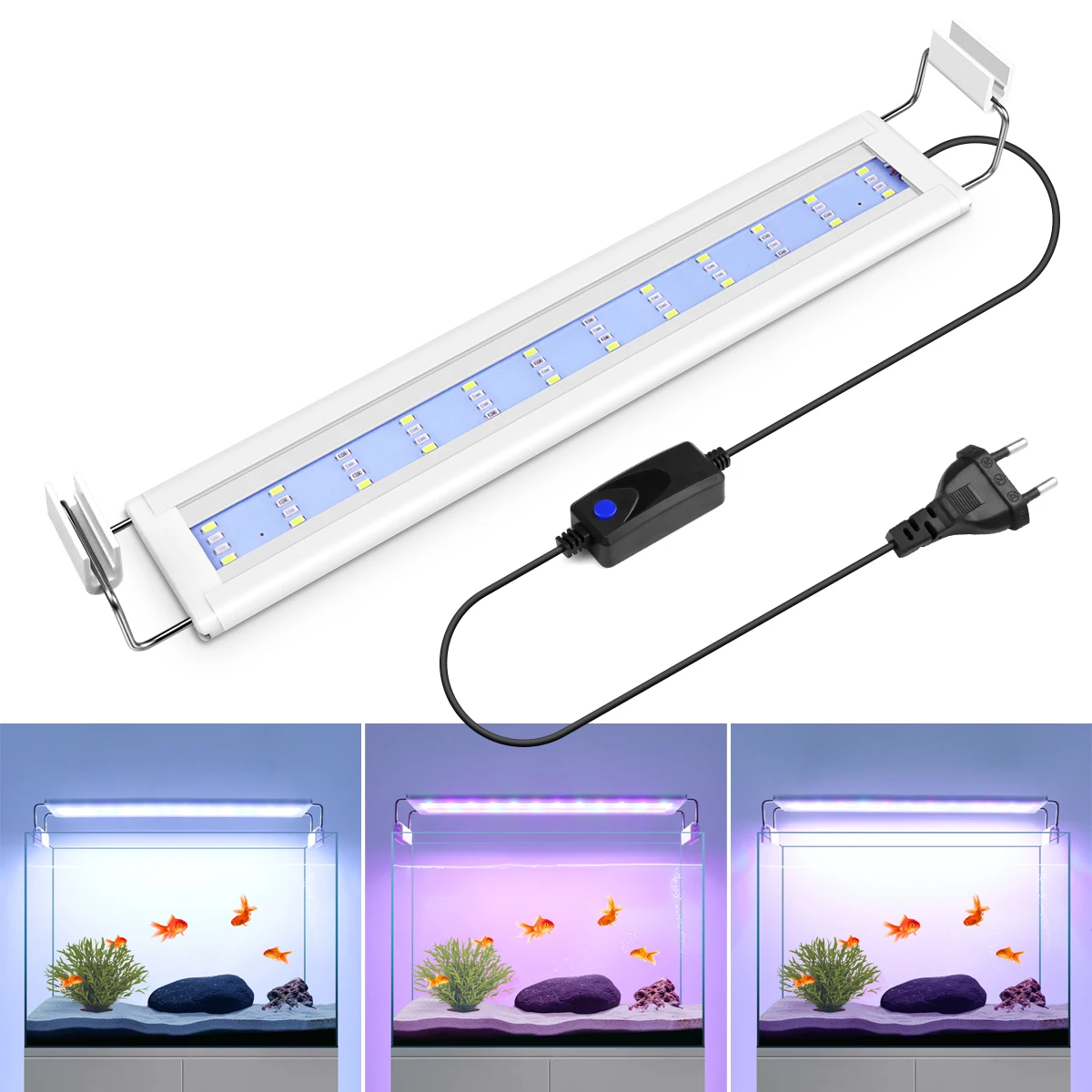 Enhanced Aquarium LED Light for Optimal Plant Growth with Energy-Saving Technology and Easy Installation