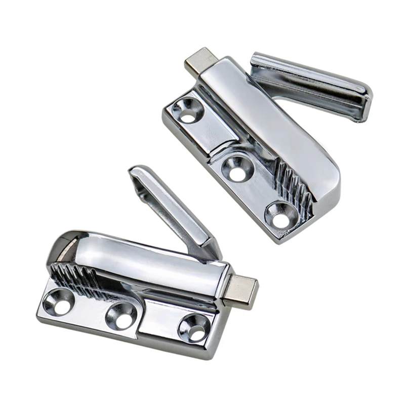 Lock With Spring Press Retractable Latch For Building Machinery Windows Zinc Alloy Industrial Locks