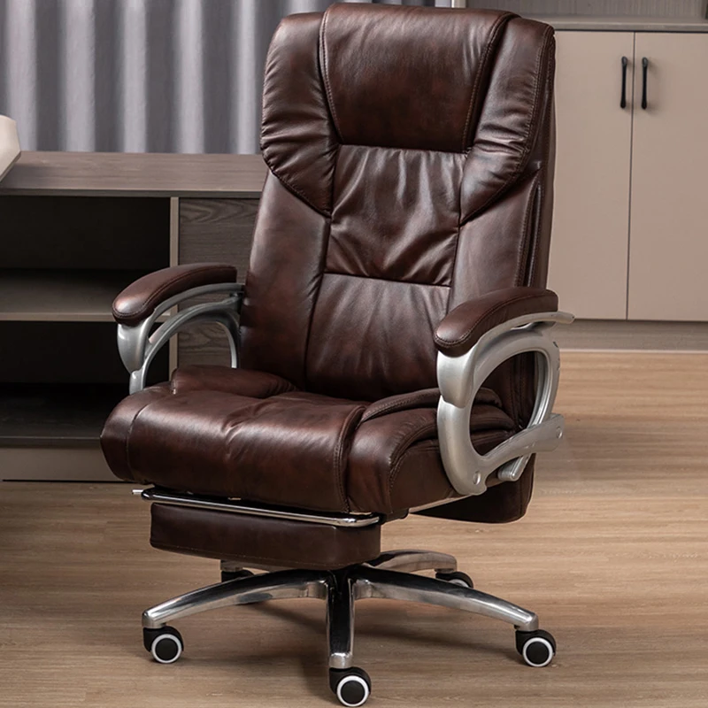 Waterproof Neckrest Office Chairs Bedroom Game Raise Sleep Footrest Metal Conference Luxury Chairs Backrest Sedia High Furniture