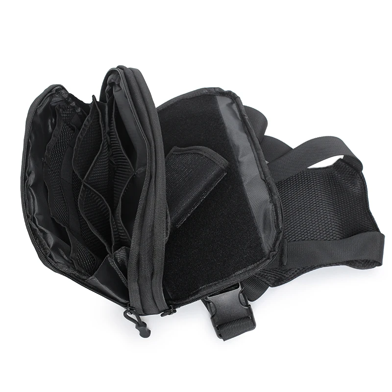 Nylon Tactical Chest Pack MOLLE Webbing System for Outdoor Hiking