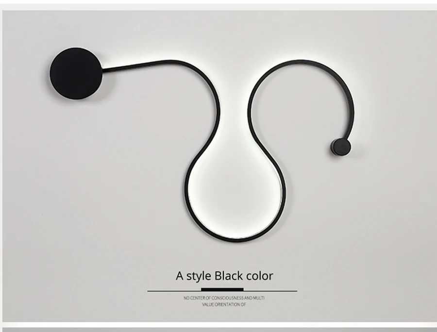 Modern LED Wall Light - White Fixture