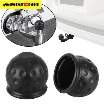Brand New 50MM Tow Bar Ball Cover Cap Trailer Ball Cover Tow Bar Cap Universal Hitch Trailer Towball Protect Car Accessories