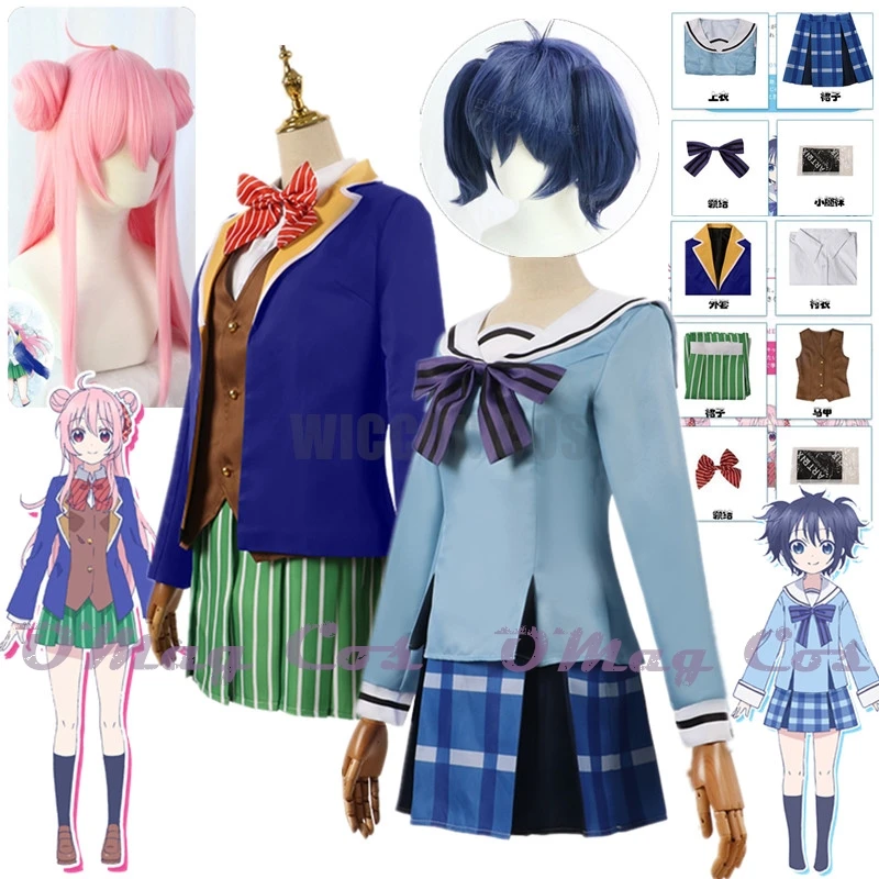 

Косплей Koube Shio, Мацузака сё, аниме косплей, счастливая сахарная жизнь, косплей костюм, женский костюм, школьная униформа для девочек, матросский костюм