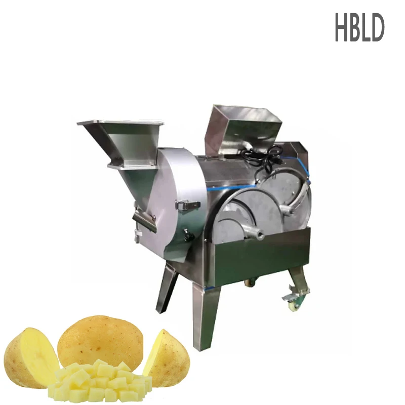 

Industrial Automation Vegetable Cutter, Fruit Onion, Sweet Potato Slicer, Green Pepper Shredder