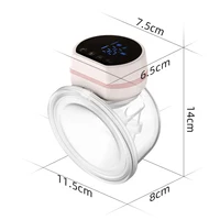 Wearable Electric Electric Breast Pump Invisible Hands Free Portable Integrated Breast Pump 24MM 3 Modes 9 Levels of Suction 2