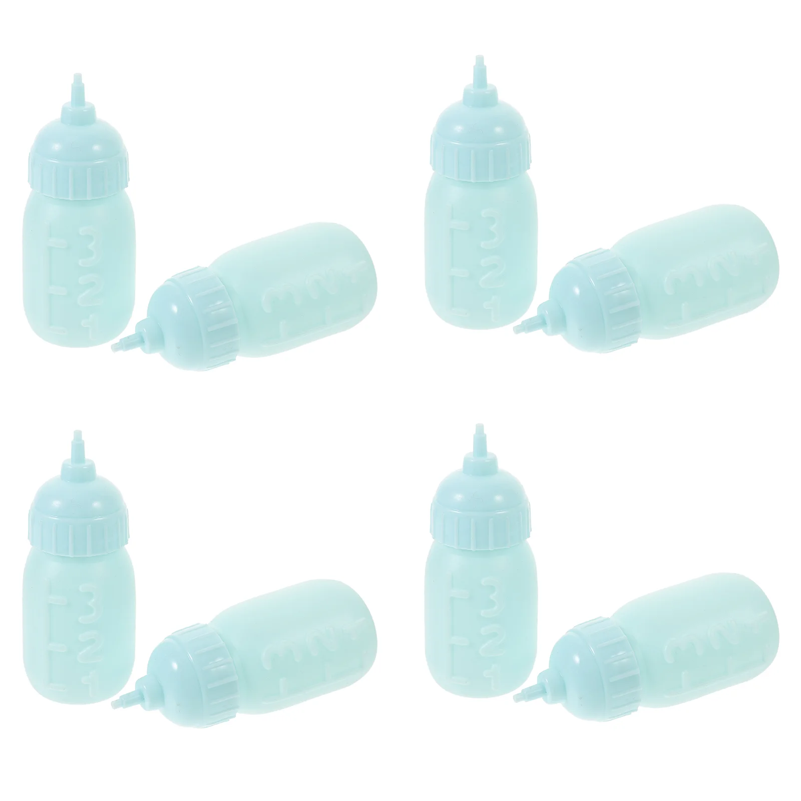 

10Pcs Baby Bottles Miniature Milk Bottle Small Juice Bottle Baby Accessories
