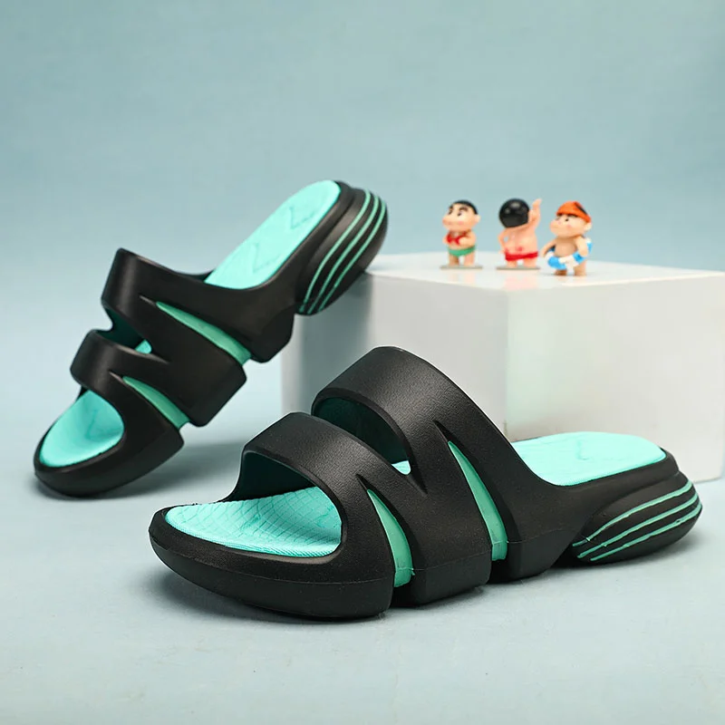 Pantofole antiscivolo da uomo Pantofole antiscivolo per interni ed esterni, comode con cursori in morbida schiuma con suola spessa_voghion.com