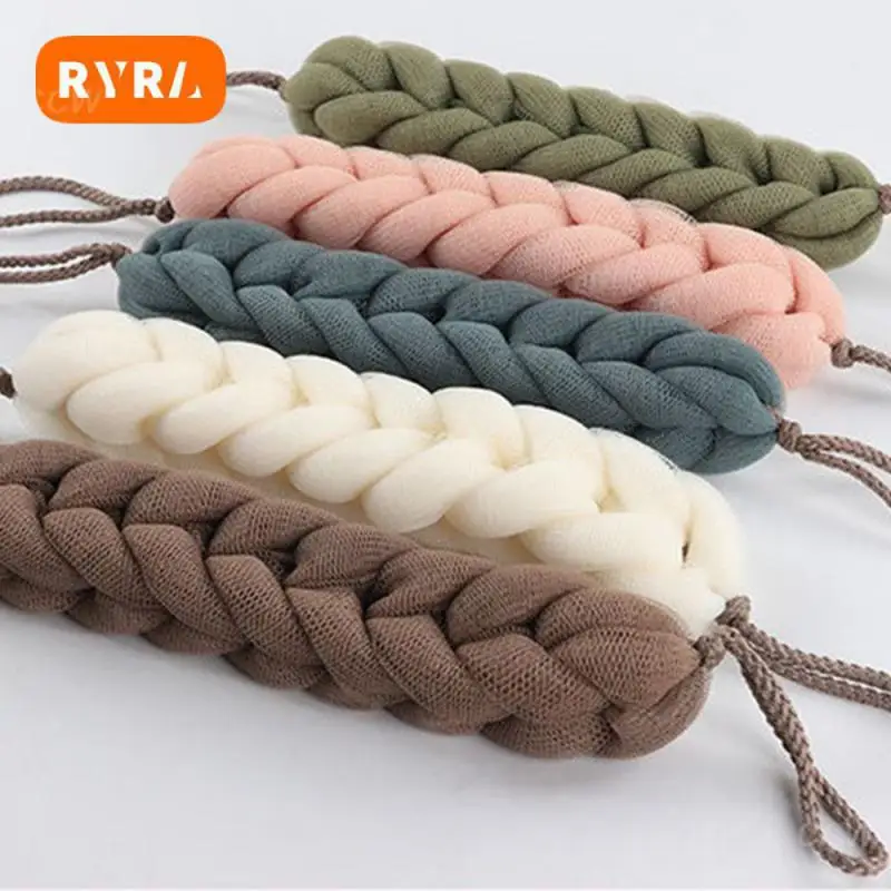 

Освежающая растягивающаяся полоса, мягкая полоска для ванны, душевые инструменты, сетчатая буфета для ванной, отшелушивающая Массажная вспенивающая полиэтиленовая сетка