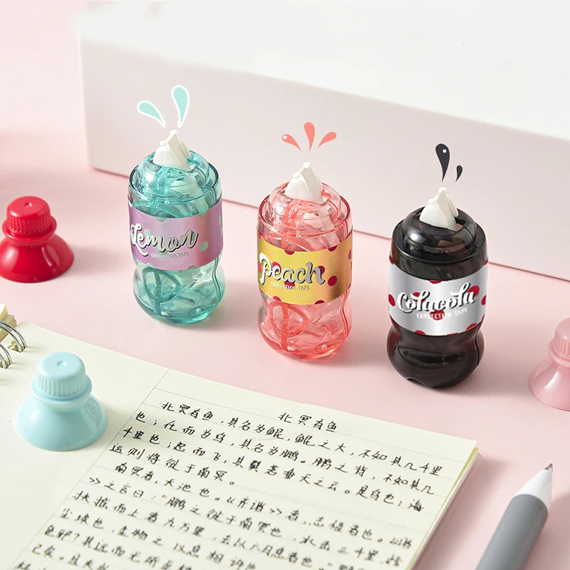 레몬 복숭아 소다로 수정 된 크리에이티브 소다 병 스타일링 QSXZ085
