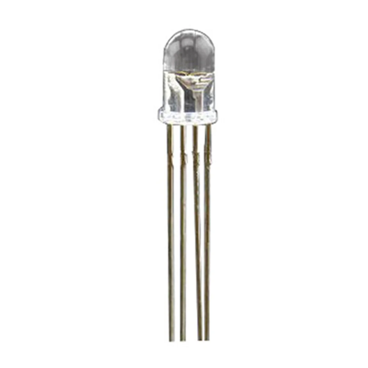 BAAU 400pcs 5mm 4 Pin RGB LED Common Anode Red Green Blue