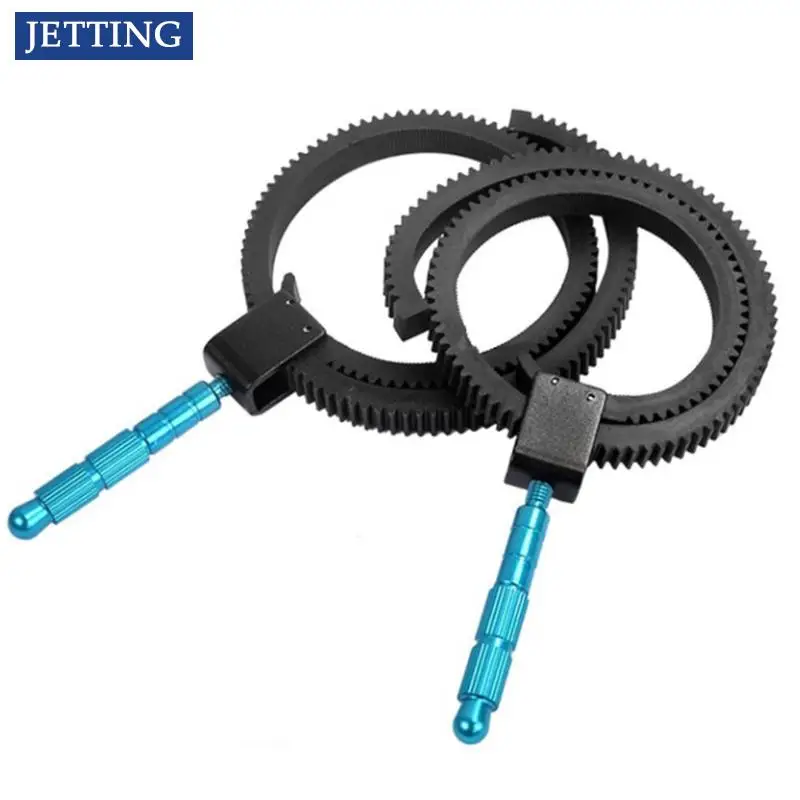 SLR DSLR Camera Accessories Adjustable Rubber Follow Focus Gear Ring Belt Aluminum Alloy Grip DSLR Camcorder Camera camera accessories
