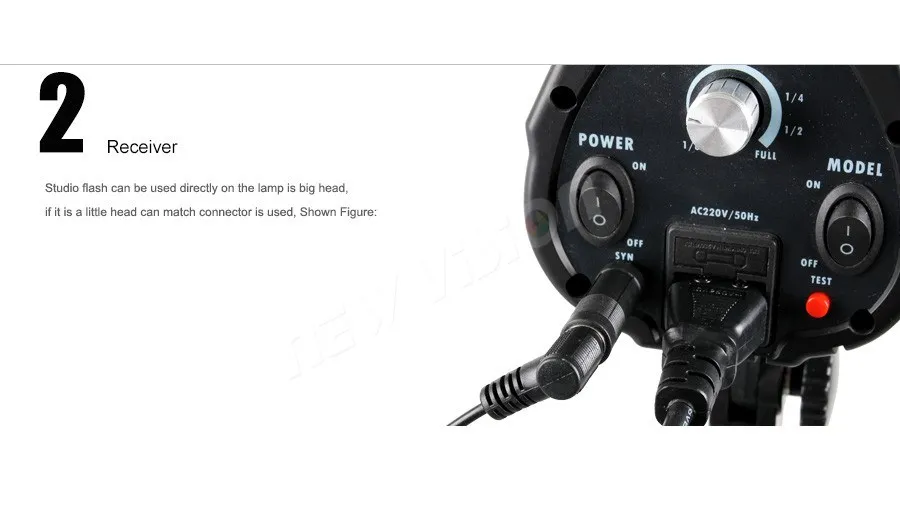 Godox DM-16 Channel Wireless Radio Remote Studio Flash Trigger For Canon Nikon O