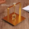 Flat Napkin Holder Metal Napkin Holder  Handle Modern Elegant  Paper Napkin Dispenser for Restaurant Hotel Home Office 5