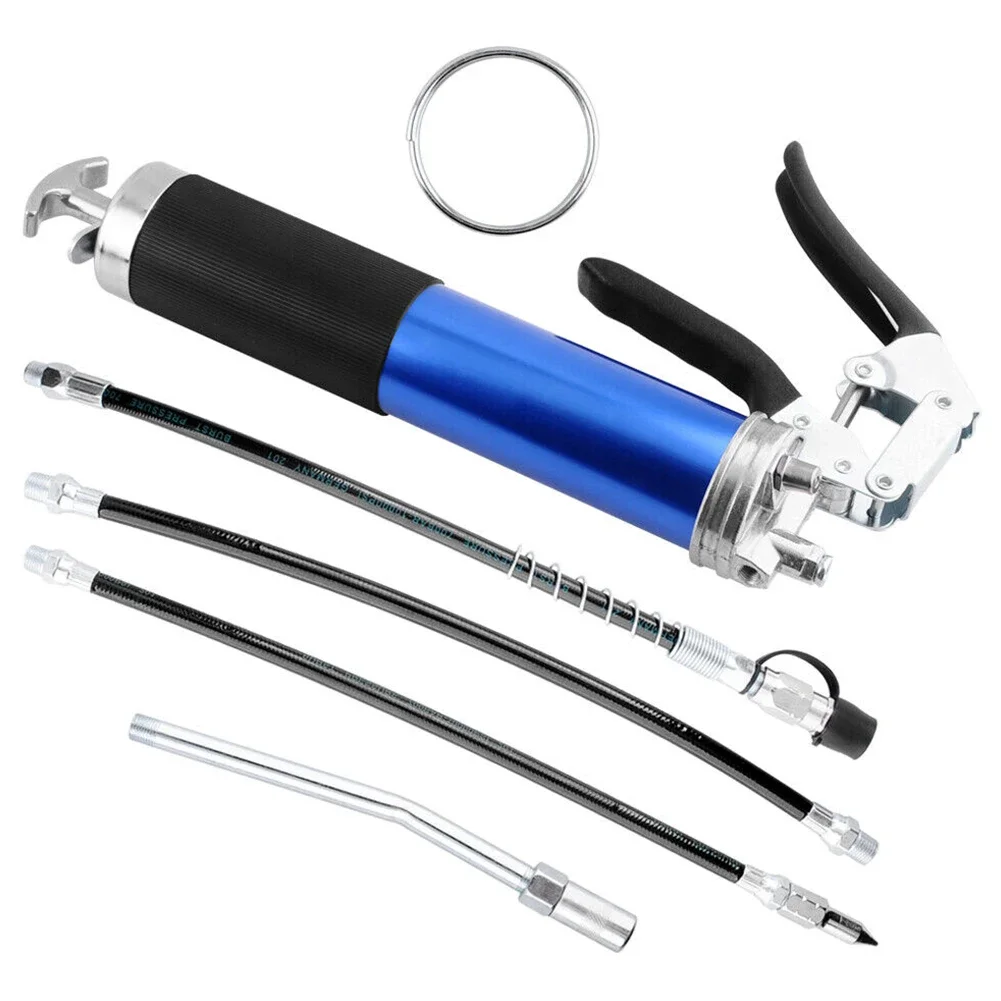 Heavy-Duty-Quick-Release-Grease-Gun-Set-400CC-Lubrication-Syringe ...