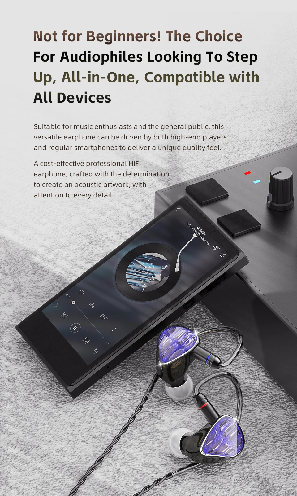 QKZ X HBB Hades 2DD In-Ear Earphone description image 13