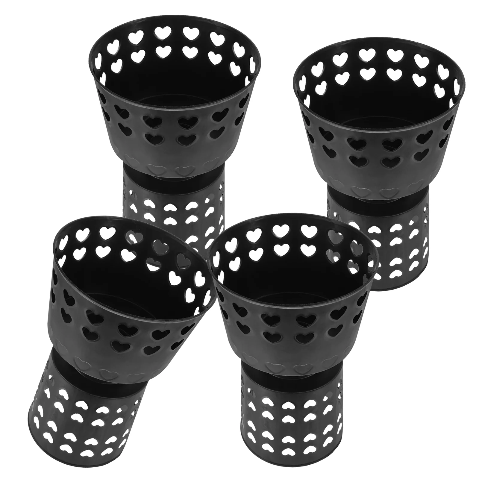 

4 Pcs Fresh Flowers Fixed Liner for Arrangement Bouquet Bottom Base Implement Xiaoxiangfeng Plastic Floral Fixing Holder Shop