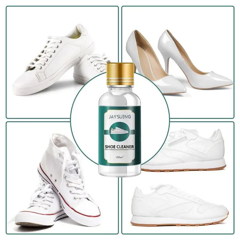 Shoe Whitening Cleanser Deep Cleaning Brightening Remove Yellow Stains Maintenance of Sports Shoe Edge Decontamination Cleaner 4