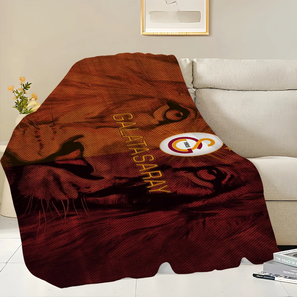 Club G-Galatasaray Football Blanket Skin friendly comfort warm soft plush blanket suitable sofa living room office bedroom 4