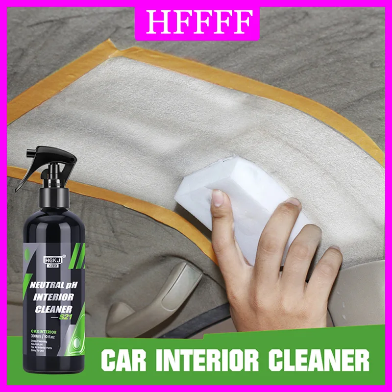 HFFFF21CarInteriorCleanerCarNeutralPhDustRemoverSeatLiquid