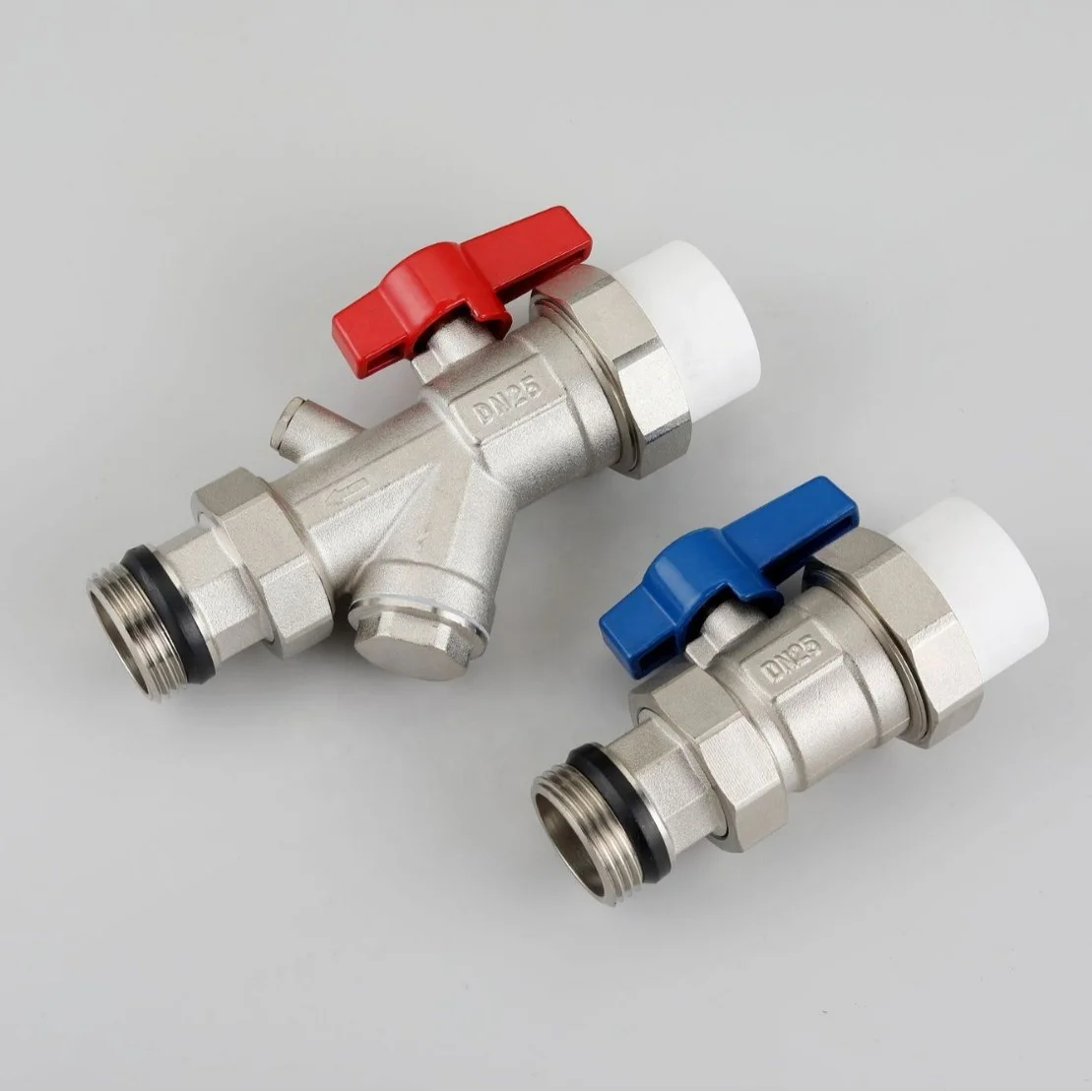 ชุดรวมท่อส่งความร้อนใต้พื้นสแตนเลส ตัวแยกน้ำแบบแมนนวล ระบบทำความร้อนใต้พื้น 1