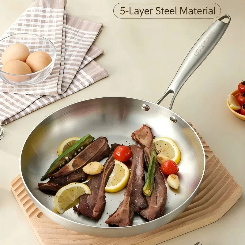 Stainless Steel Frying Pan 1