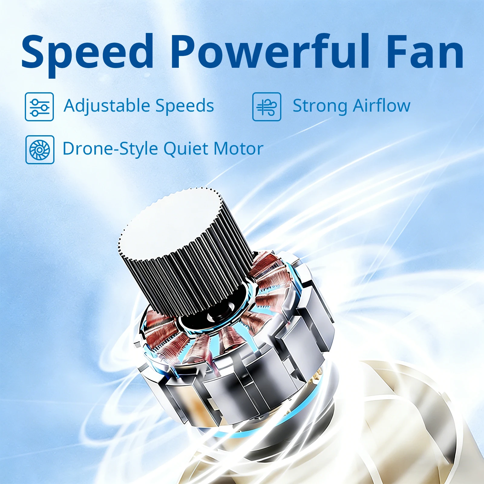 2026 New Mini Fan Small Portable Fans: Personal Makeup Handheld Fans USB Rechargeable, Lightweight Home Office Outdoor_voghion.com