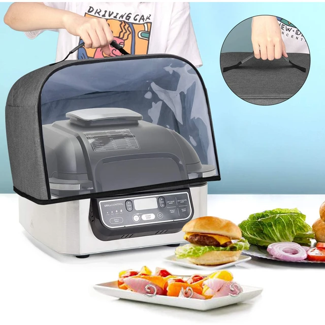 Microwave Oven Dust Cover Compatible with Ninja Foodi Grill Ag301 Ag302 Air  Fryer Cover Kitchen Accessories Barbecue Cover - AliExpress