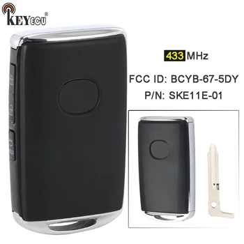 Keyforkess 433MHz p/n: SKE11E-01 ID FCC: BCYB-67-5DY Keyless-Go 3 pulsanti Smart Remote Key Fob per Mazda 3 M3 CX-30 2019 2020 2021