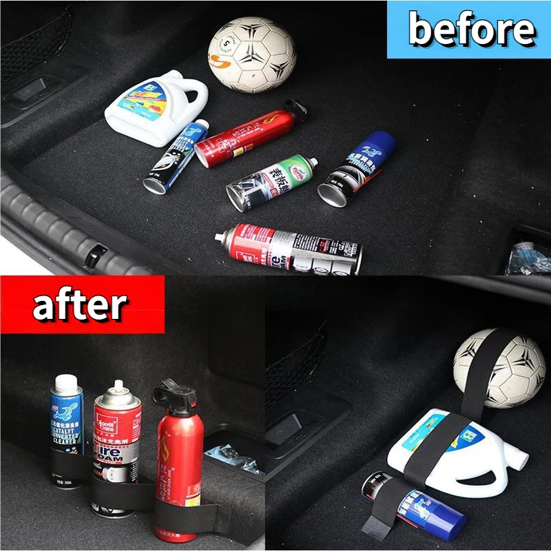 Sangles De Rangement Pour Nikde Cofe De Voiture, Extincteur FiosphMount, Support De Bande Autocollante