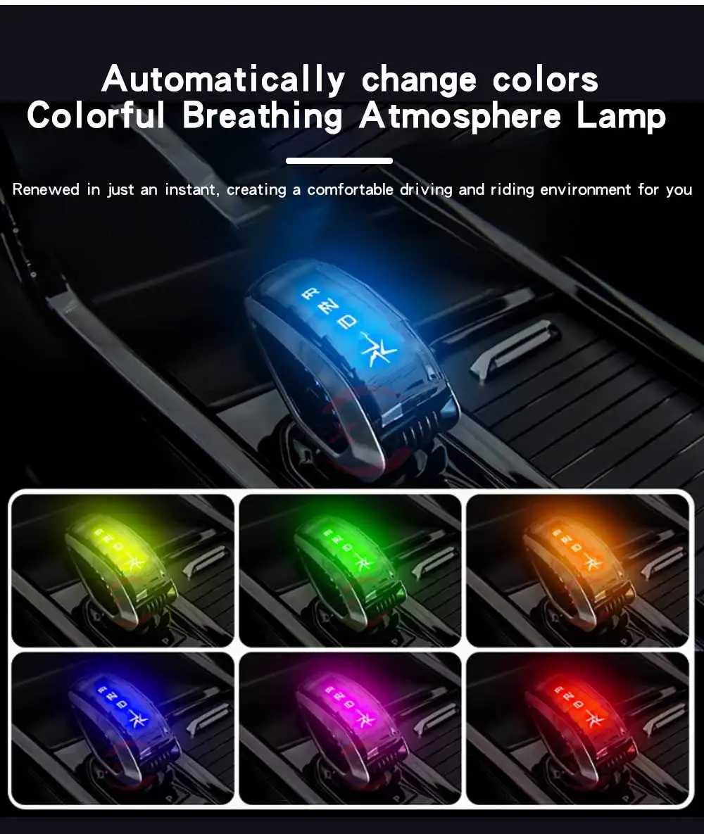 LED Crystal Gear Shift Knob Head For Geely Boyue 2023 COOL geecy L Haoyue 2023 L
