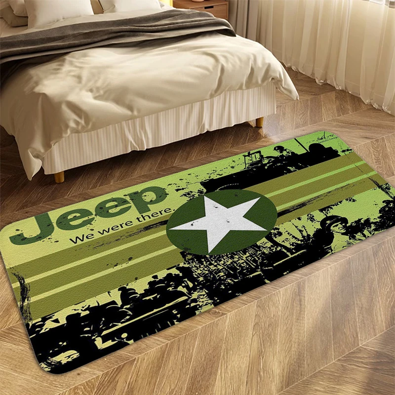 

Foot Mat J-Jeeps Carpet for Bedroom Non Slip Bathroom Veranda Floor Mat Kitchen Living Room Rugs Soft Outdoor Entrance Doormat