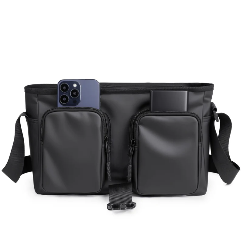 Men's Messenger Bag - adjustable strap - shoulder bag, simple professional and daily portable bag for work, travel and commuting