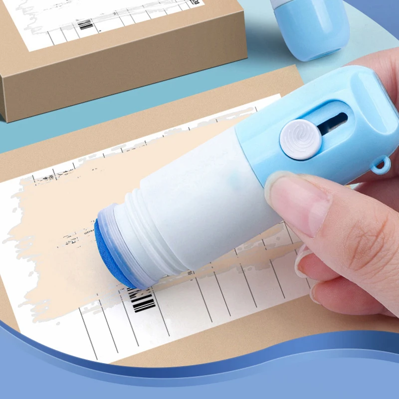 

Thermal Paper Correction Fluid Parcel Opener Home Office Anti Peep Identity Information Privacy Protector Thermal Paper Eraser